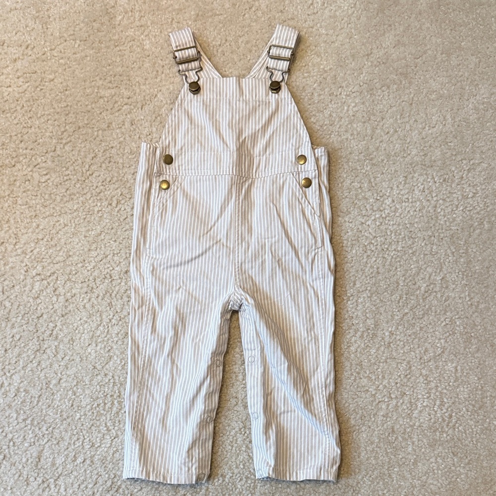 Beaufort Bonnet Company Striped Kids Overalls